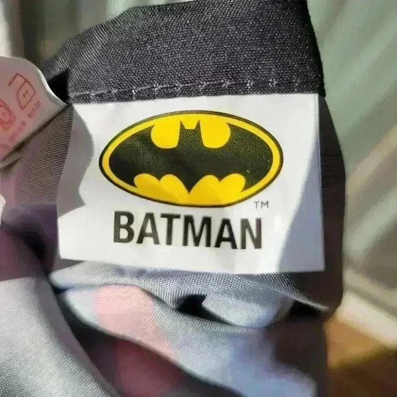 BATMAN DC COMICS BEDDING SUPER SOFT TWIN SIZE TOP SHEET BLACK - Picture 7 of 8